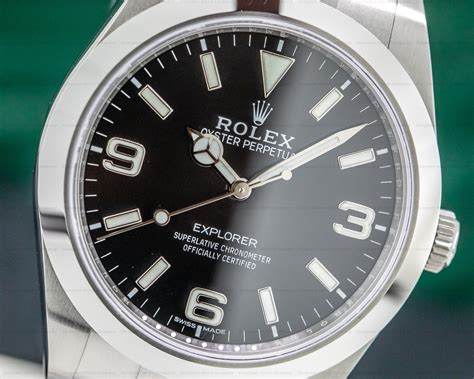 rolex explorer 2009|rolex explorer 214270 dial.